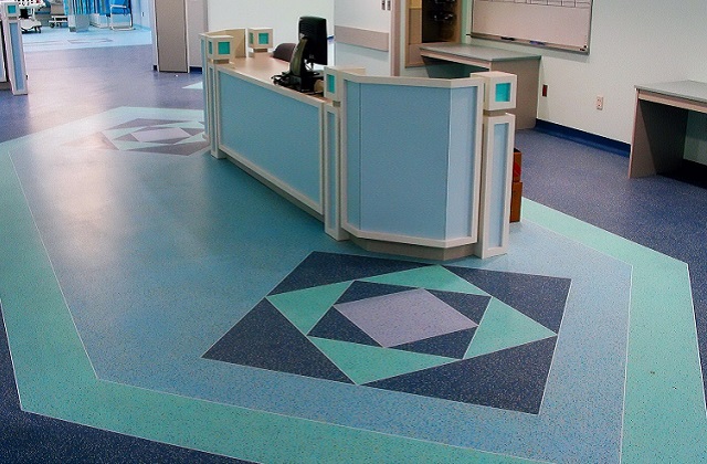 stonres rtz flooring in hospital